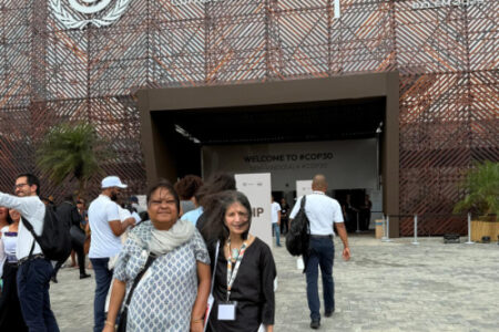 Reena Mohany and Anu at COP 30